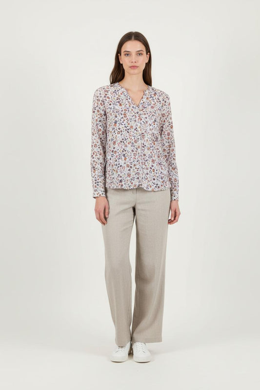 Blouse multicolore - Taille M/38