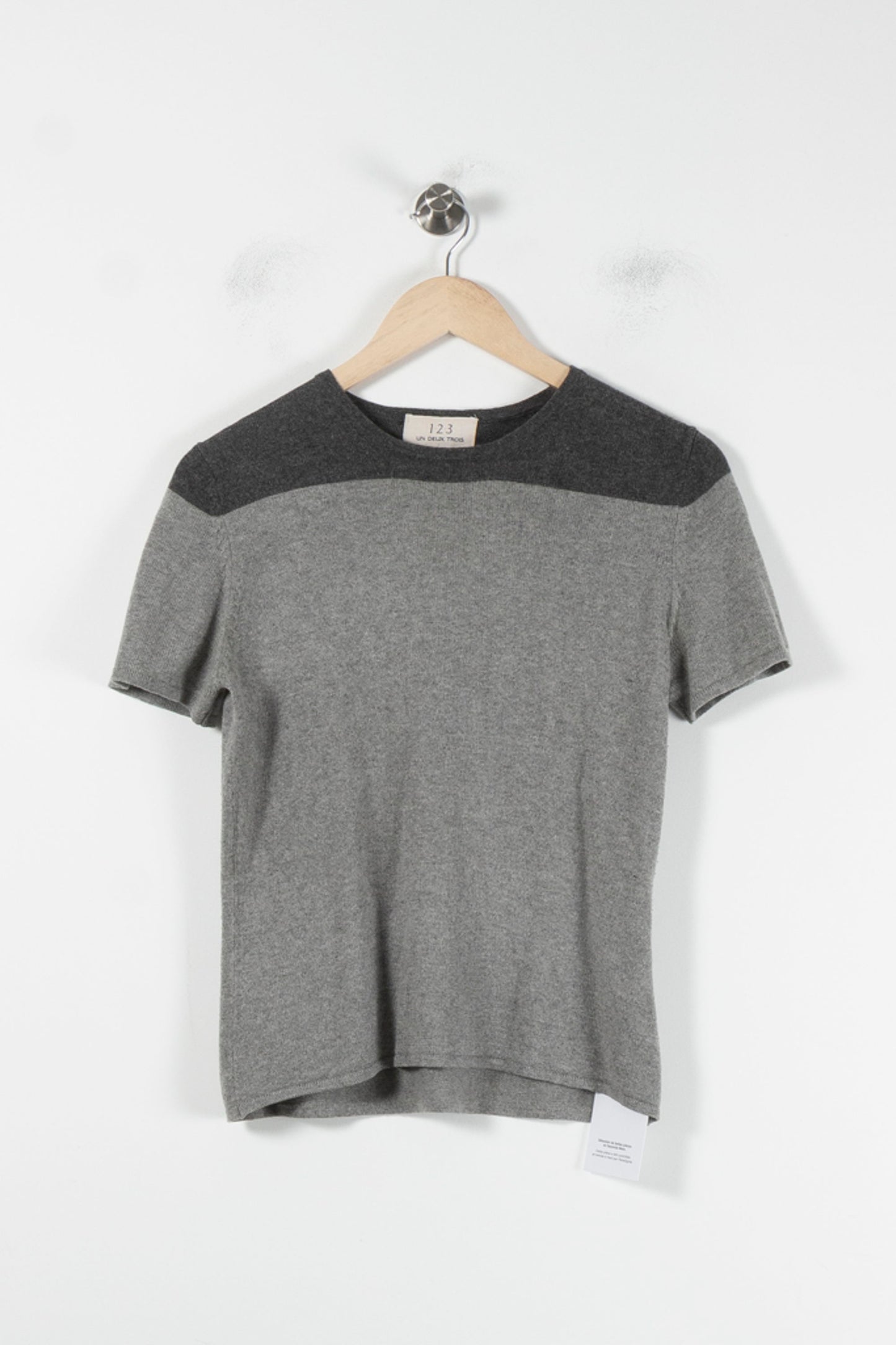 Pull Gris et Anthracite - Taille M/38