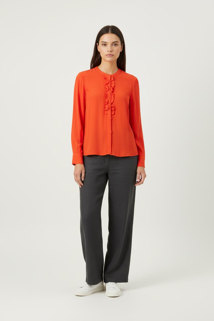 Blouse orange - Taille S/36