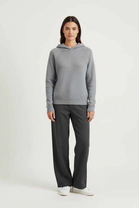 Sweat à Capuche Gris - Taille M/38