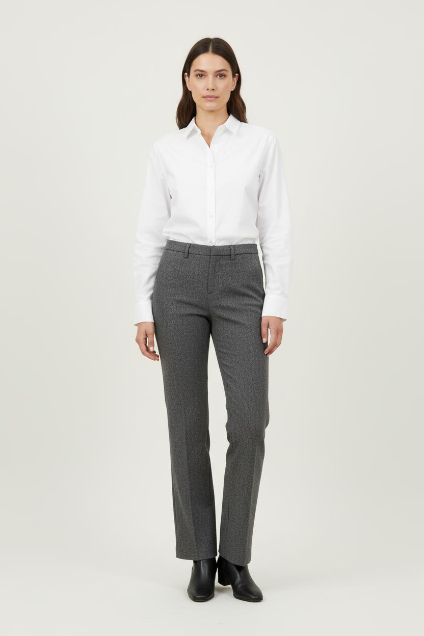 Pantalon Droit Gris - Taille XS/34
