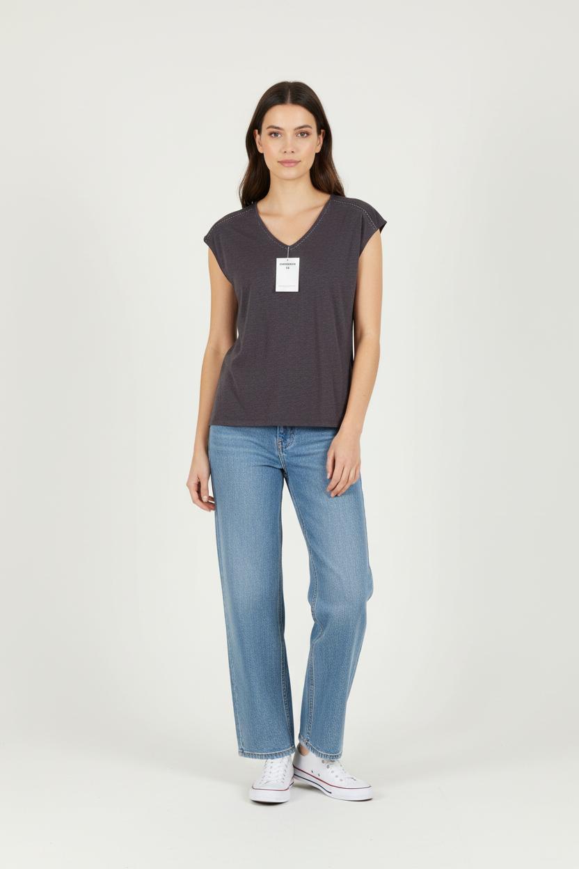 Tee-shirt Gris - Taille S/36