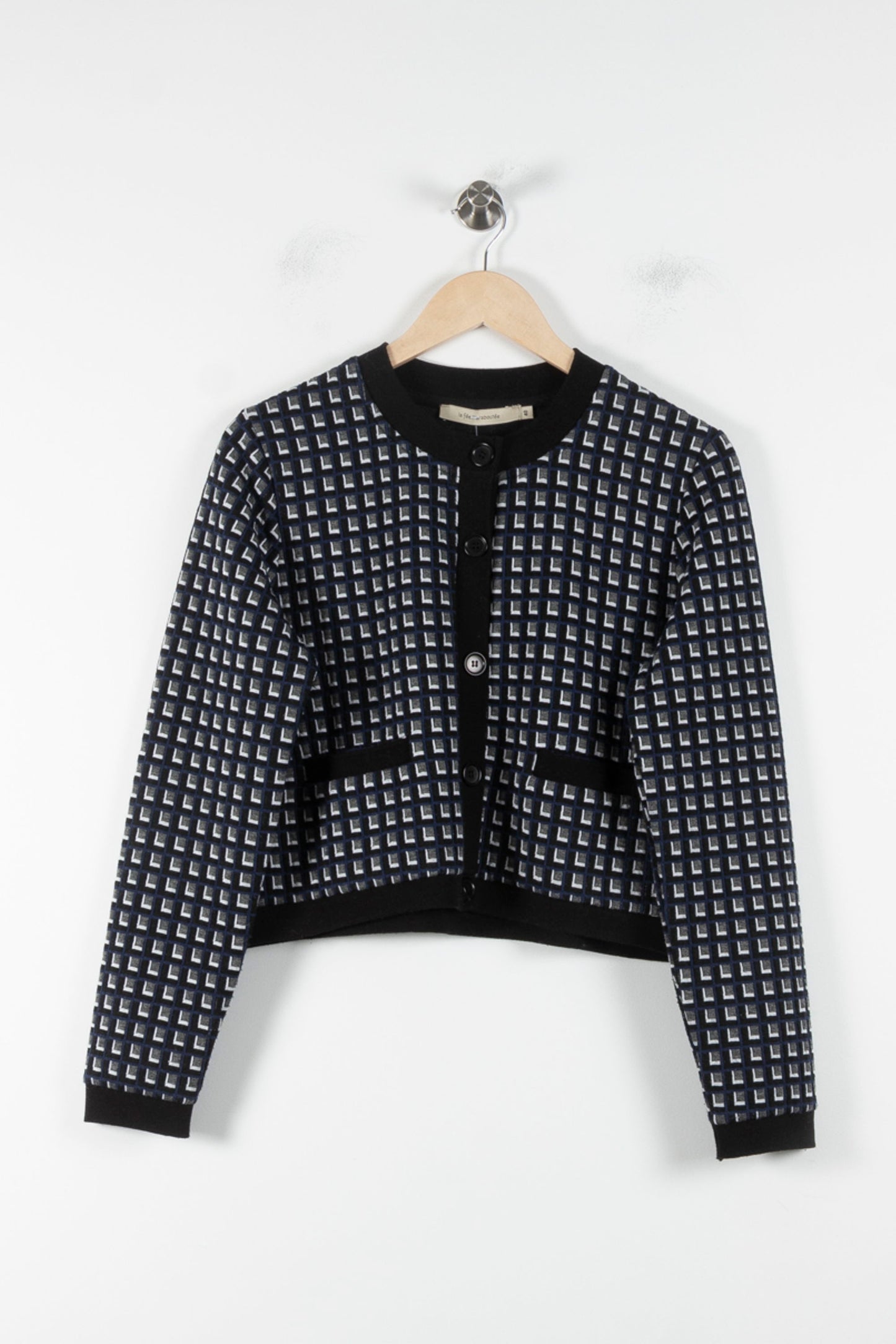 Veste Noire et Blanche - Taille L/40