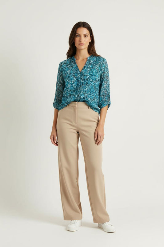 Blouse Bleue - Taille XL/42