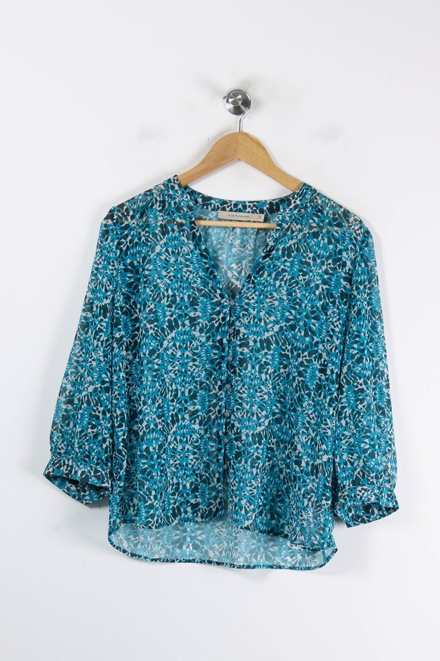 Blouse Bleue - Taille XL/42