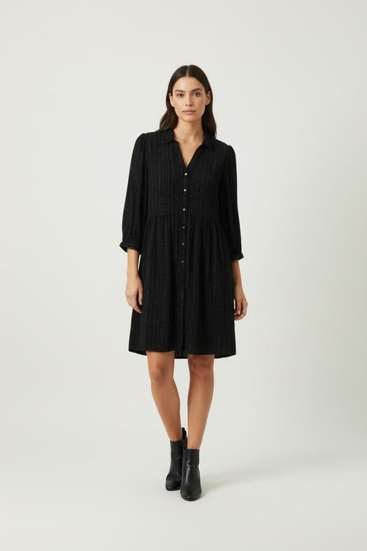 Robe Chemise Noire - Taille XXL/44