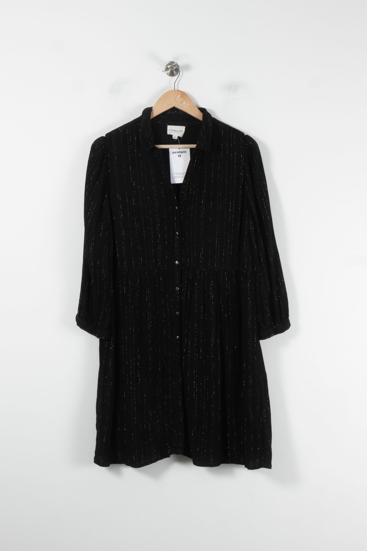 Robe Chemise Noire - Taille XXL/44