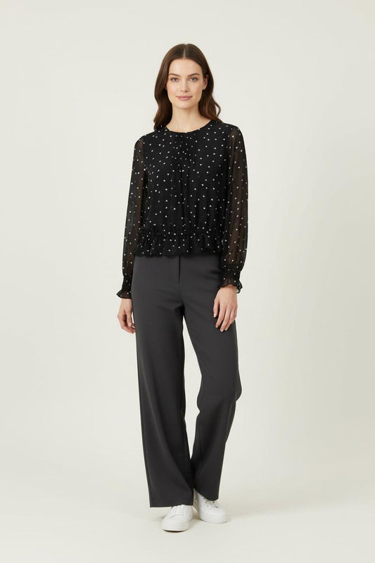 Blouse noire - Taille L/40