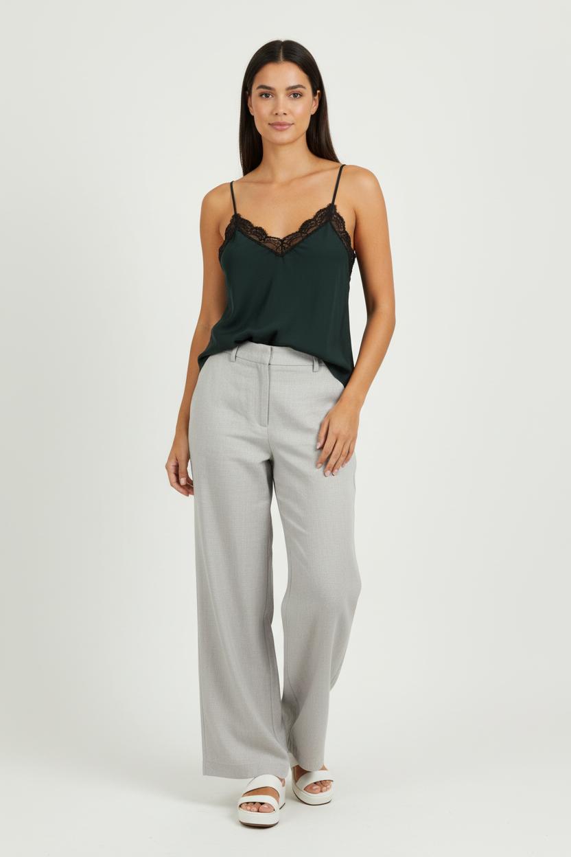 Caraco Vert et Noir - Taille XXL/44