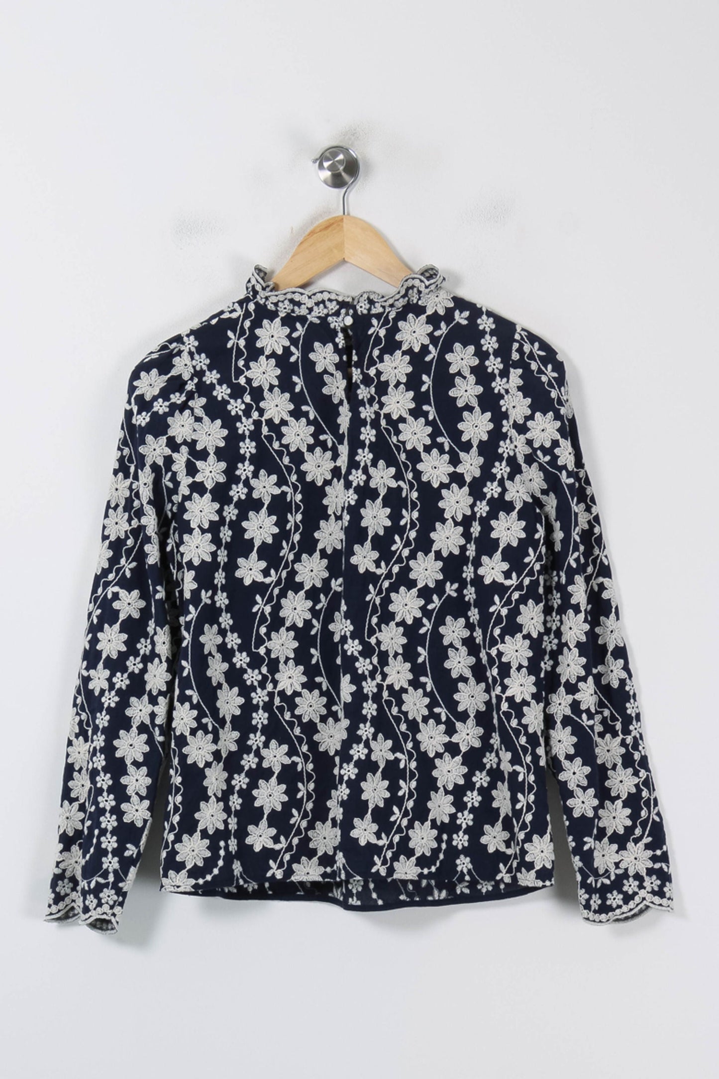 Blouse Bleu et Blanc - Taille M/38