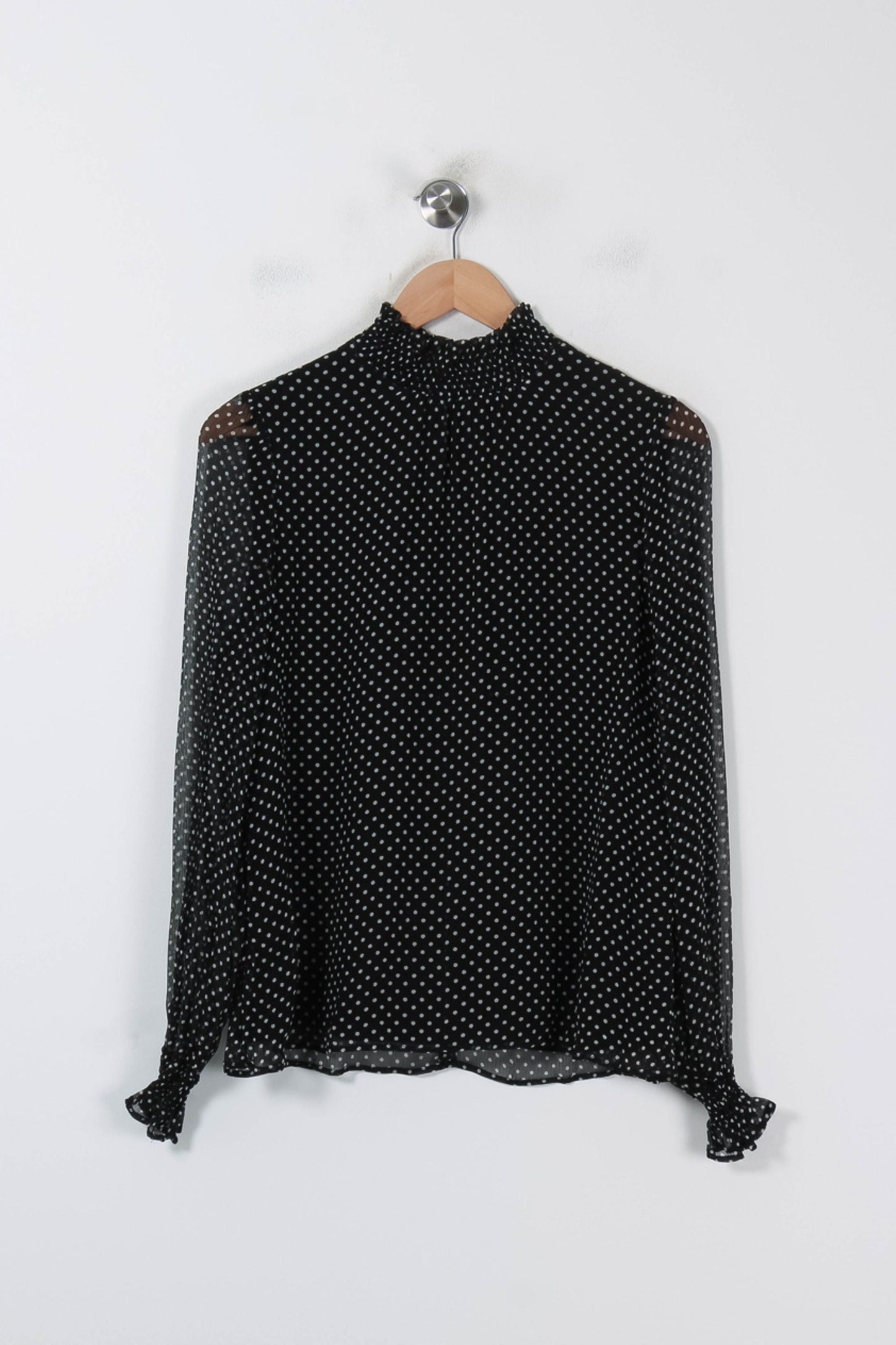 Blouse Noire et Blanche - Taille M/38