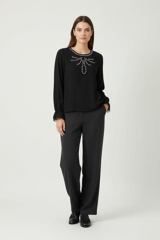 Chemisier noir - Taille M/38