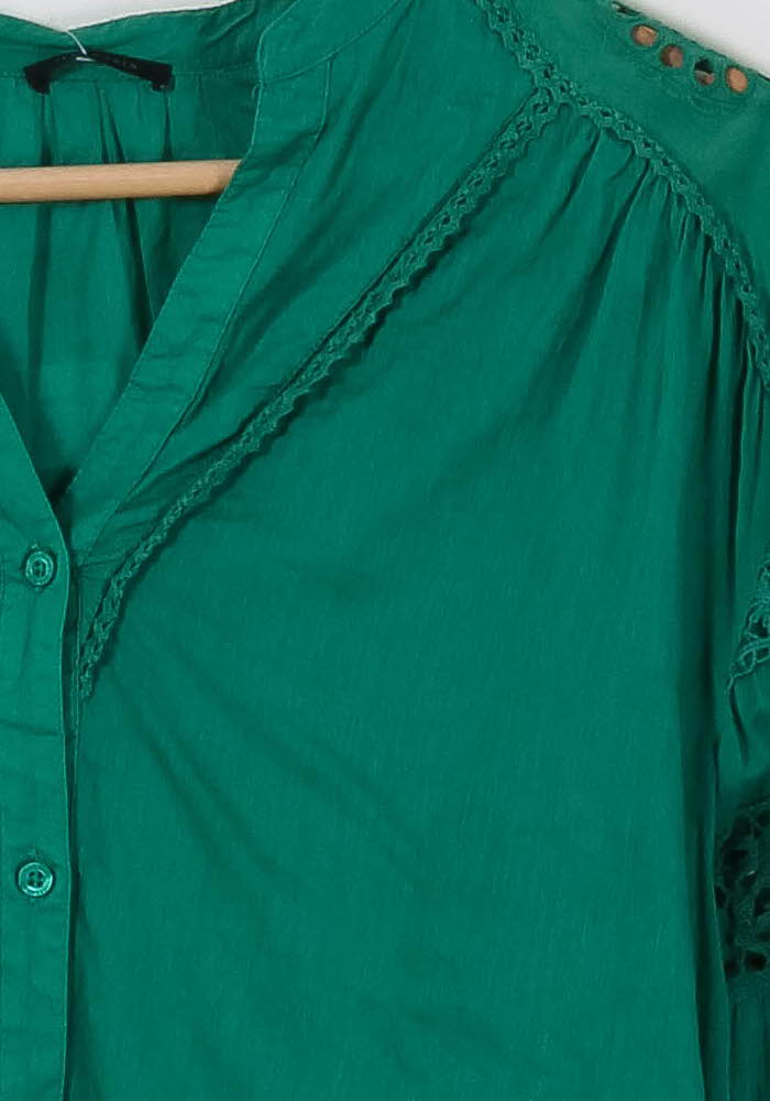 Blouse Verte - Taille XS/34
