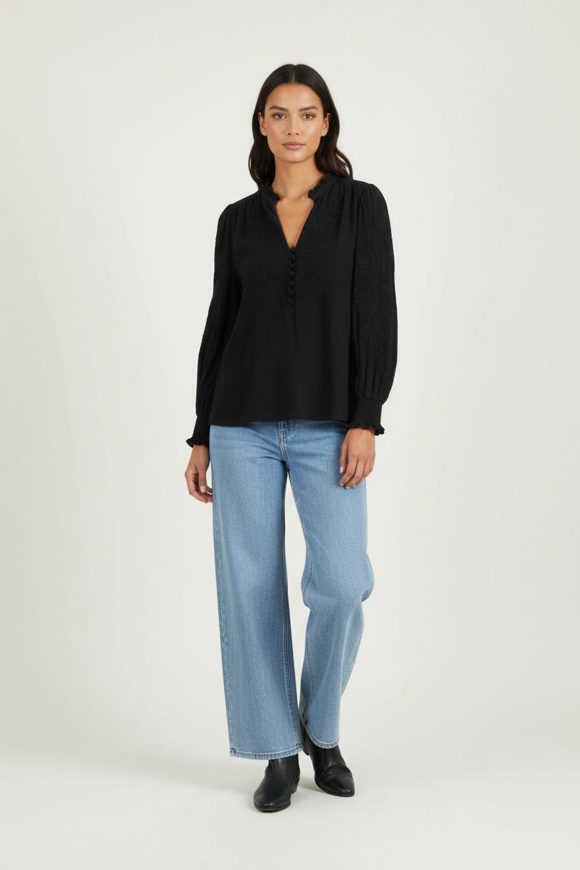 Blouse noire - Taille L/40