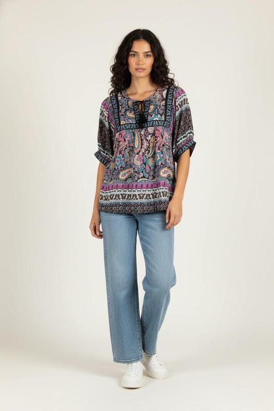 Blouse Multicolore - Taille XL/42