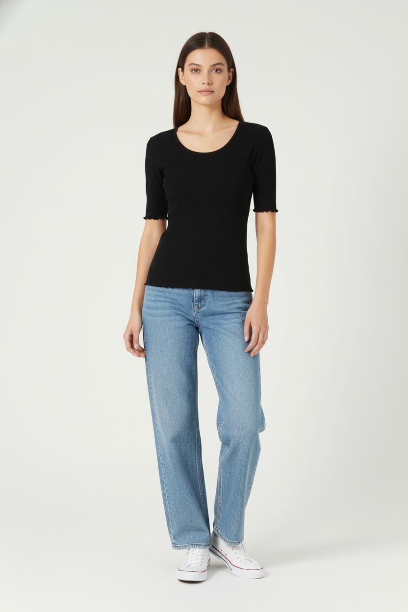 Tee-shirt Noir - Taille M/38