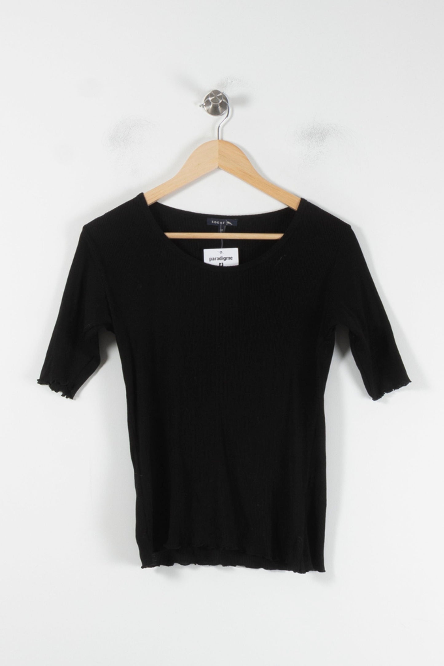 Tee-shirt Noir - Taille M/38
