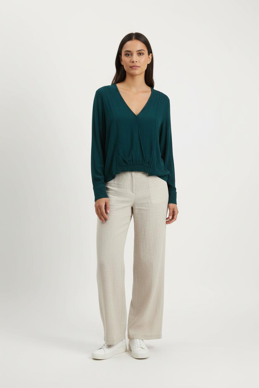 Blouse Verte - Taille S/36