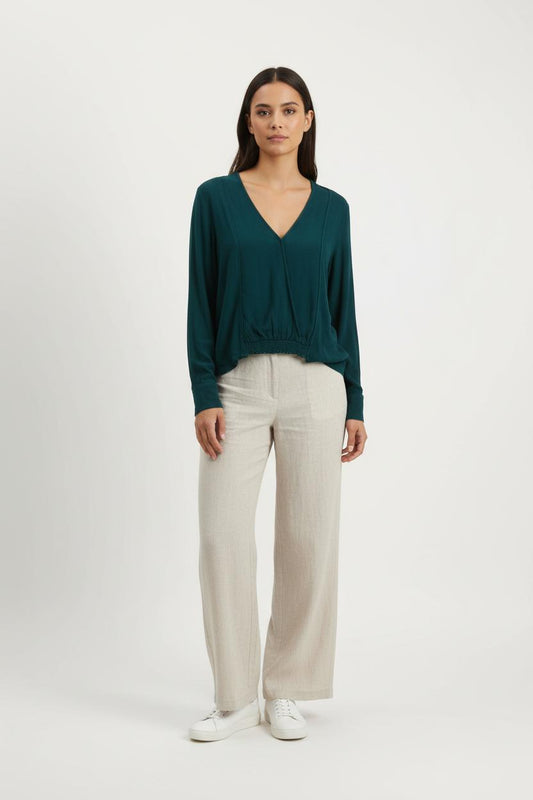 Blouse Verte - Taille S/36