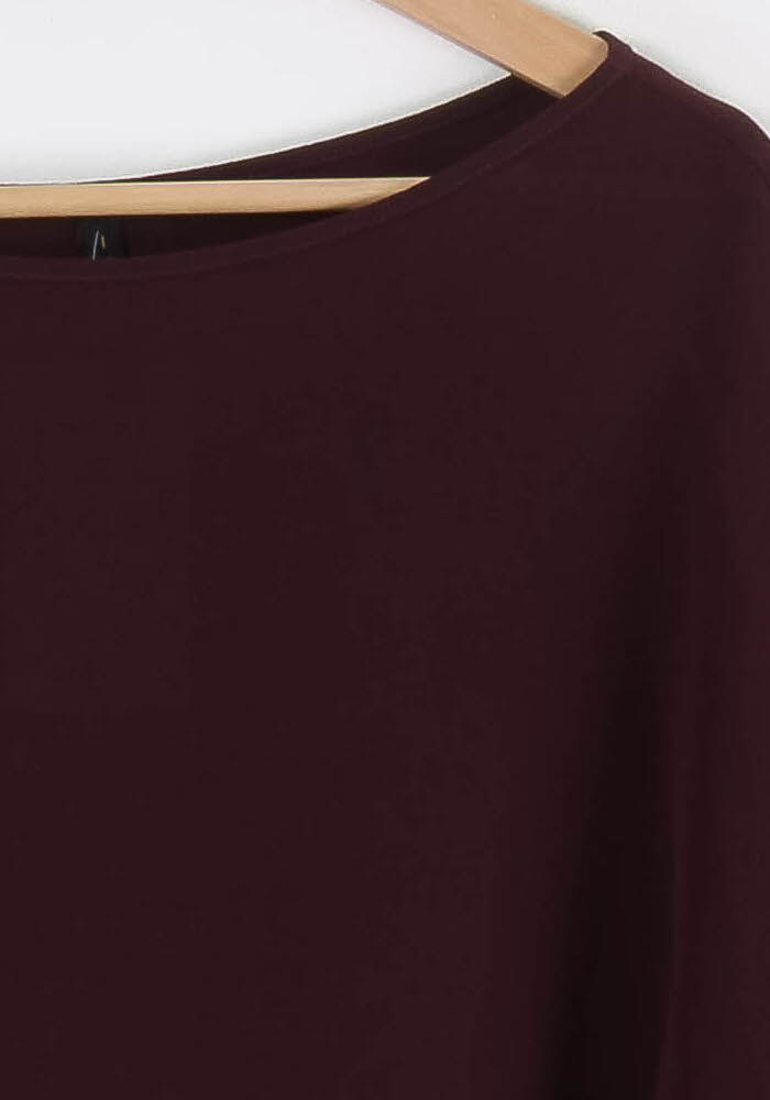 Blouse Bordeaux - Taille XS/34