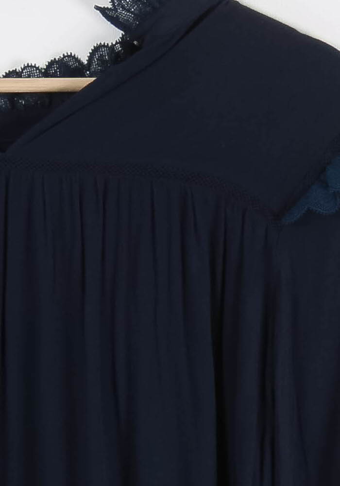 Blouse Bleue - Taille S/36