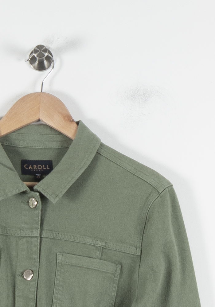 Veste En Jean Verte - Taille XXL/44