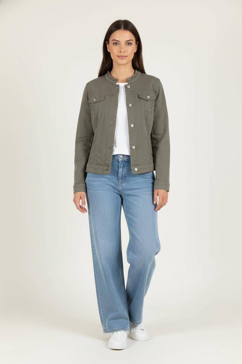 Veste en Jean Verte - Taille XXL/44