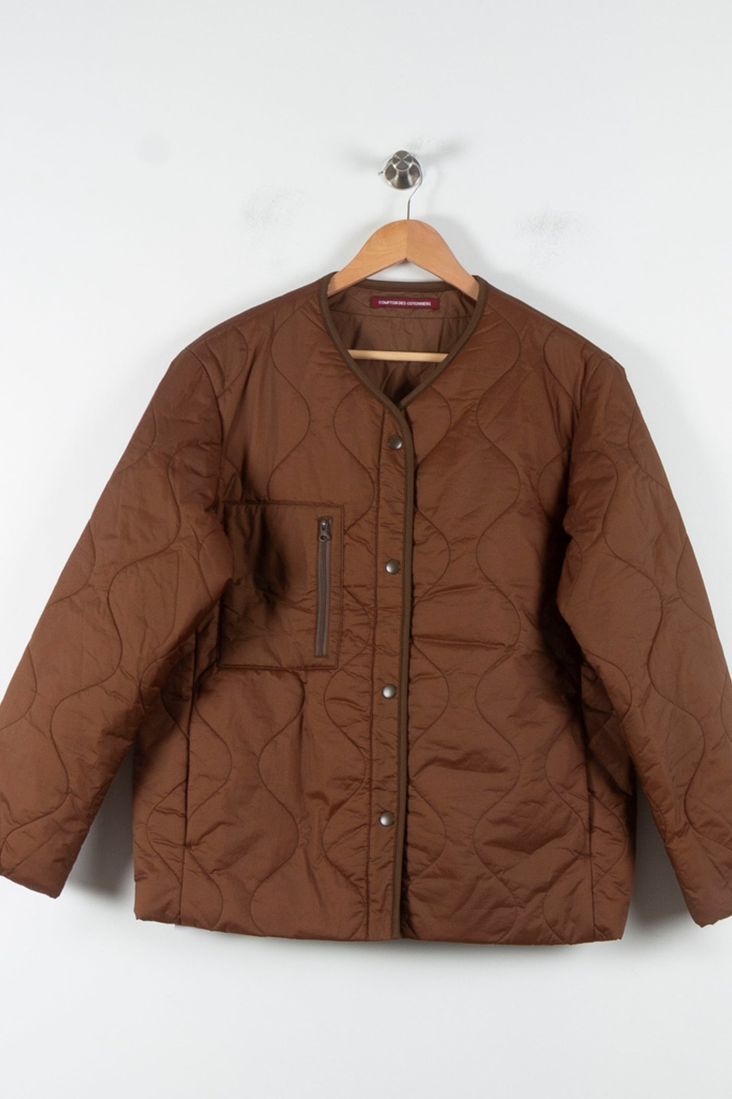 Veste Matelassée Marron - Taille M/38