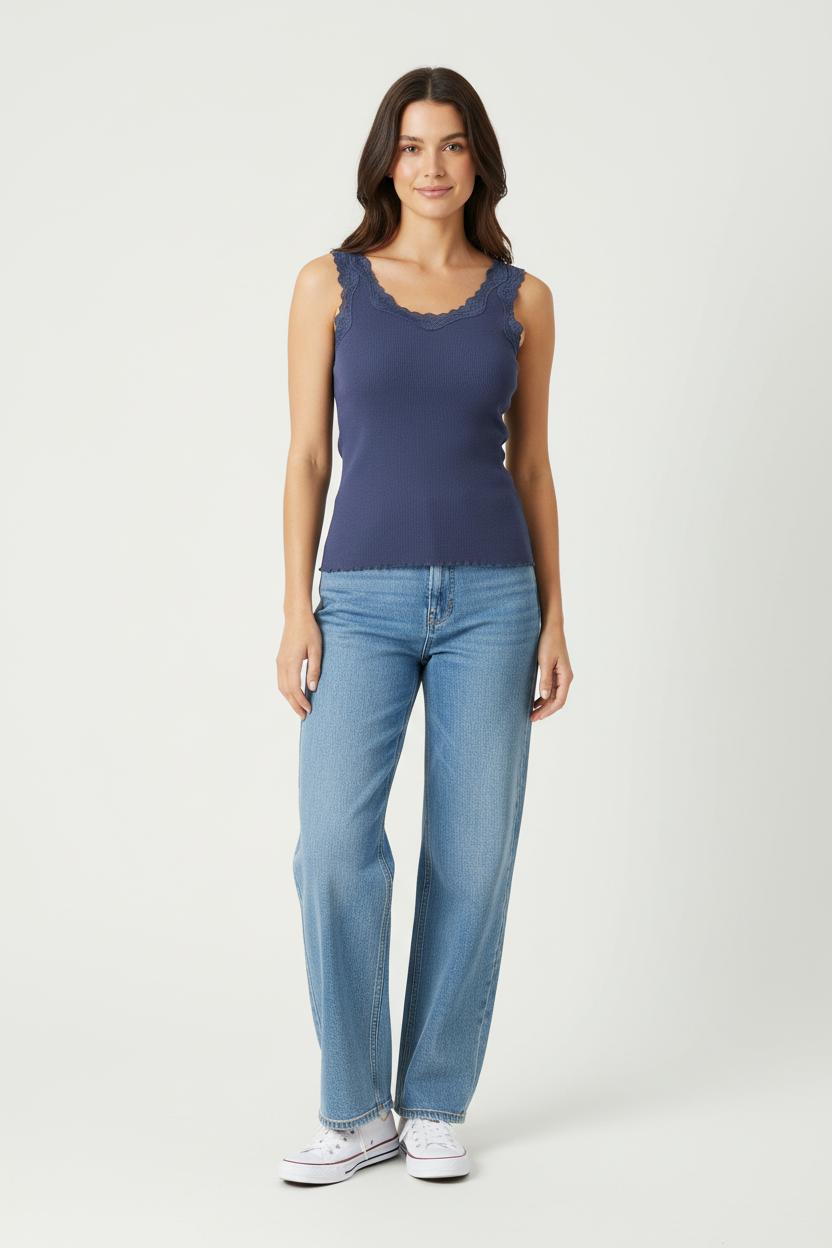 Débardeur Bleu - Taille XS/34