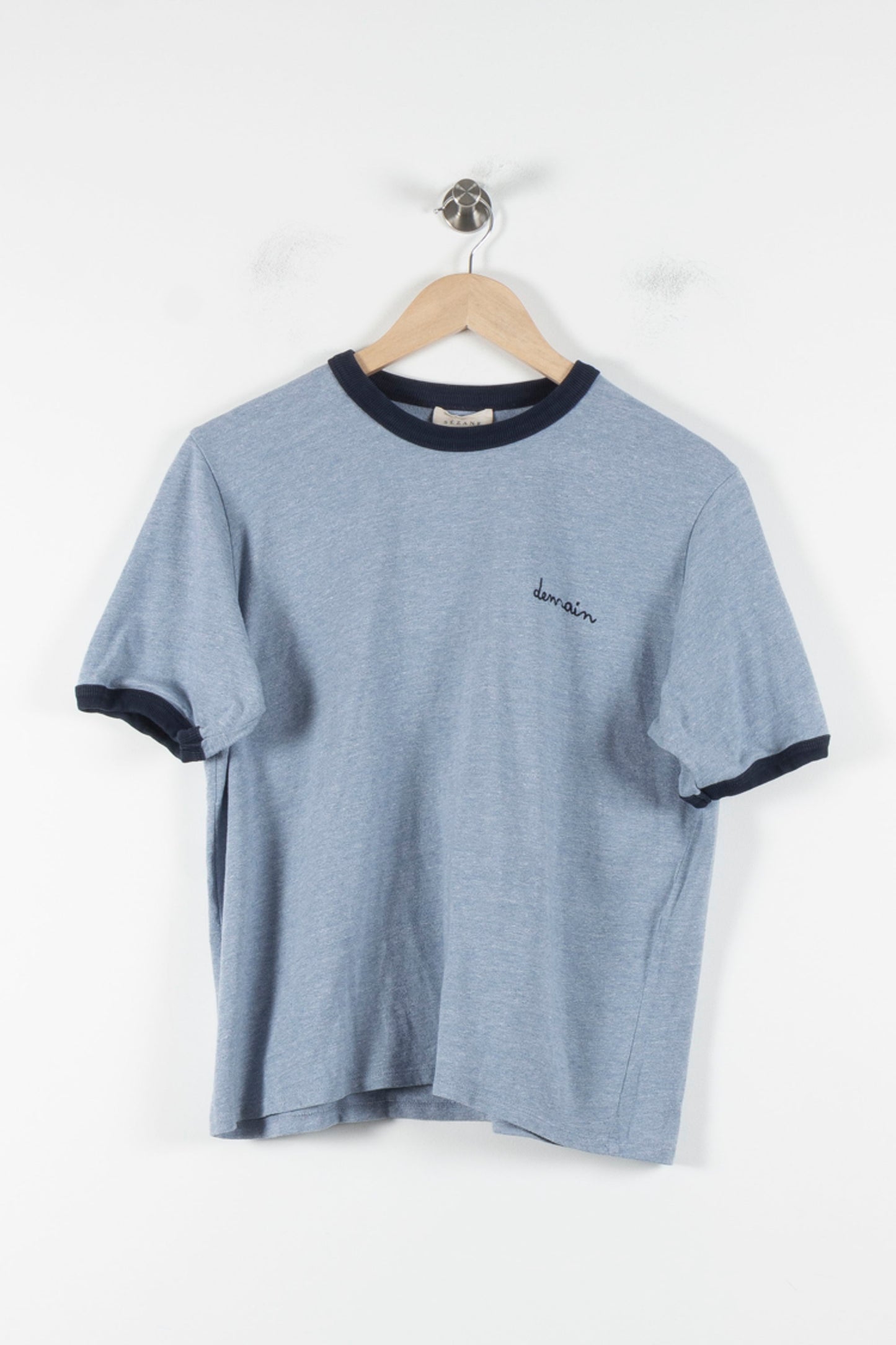 Tee-shirt Bleu et Bleu Marine - Taille L/40