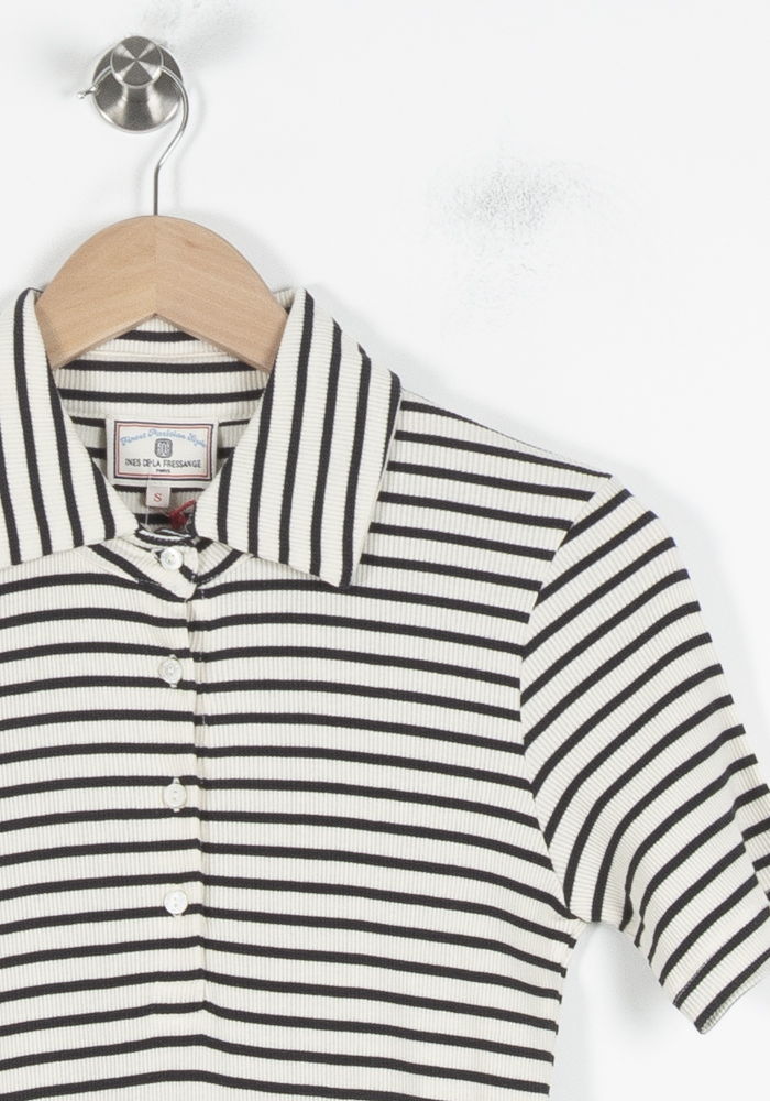 Robe Chemise Rayée Noire et Blanche - Taille S/36 (en attente)