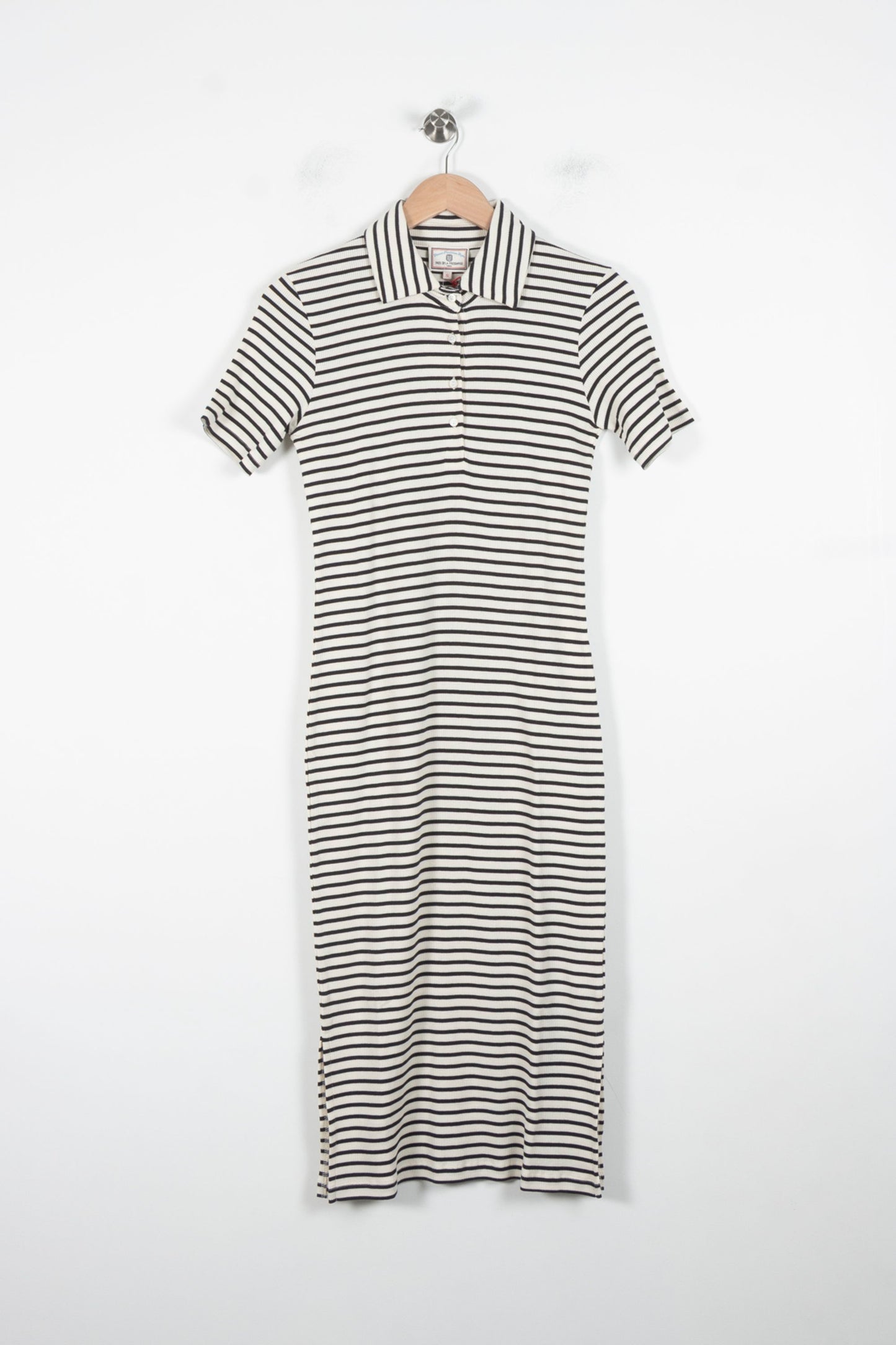 Robe Chemise Rayée Noire et Blanche - Taille S/36 (en attente)