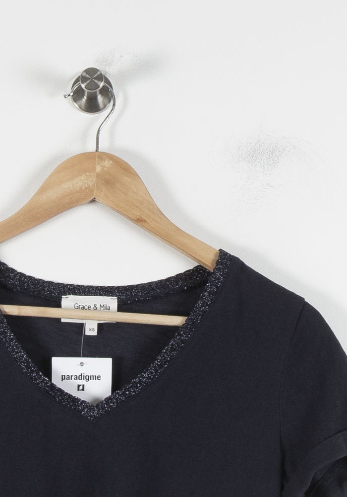 Tee-shirt Bleu - Taille S/36