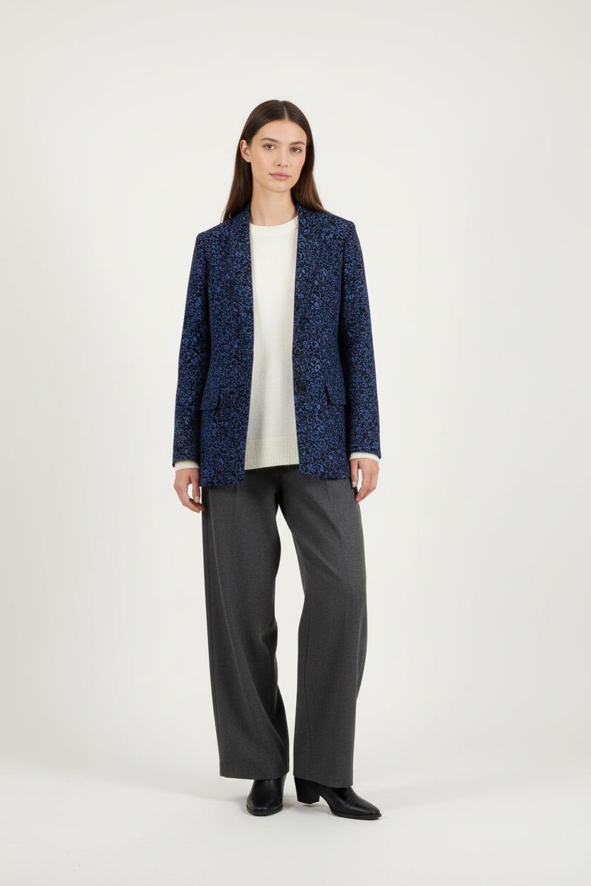 Blazer Bleu et Noir - Taille S/36