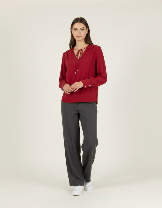 Blouse Bordeaux - Taille XL/42