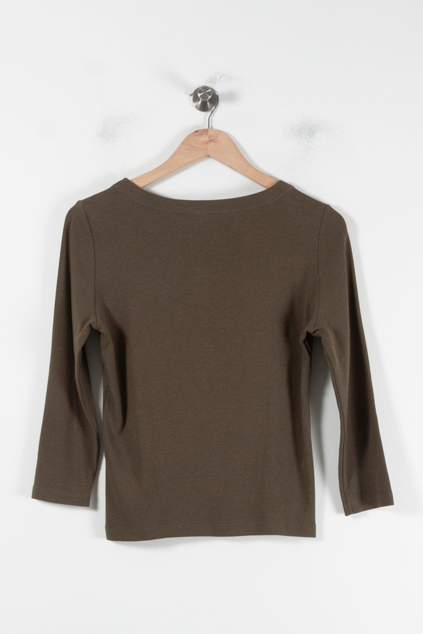 Tee-shirt Manches Longues Vert - Taille M/38