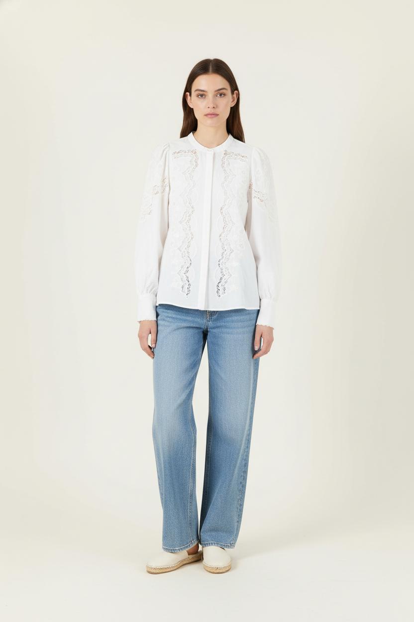 Blouse Blanche - Taille S/36