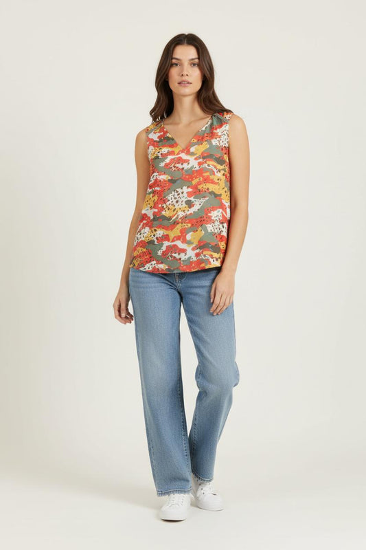 Débardeur Multicolore - Taille M/38