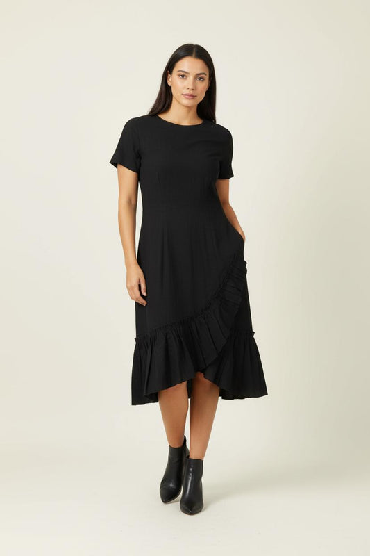 Robe Midi Noire - Taille S/36