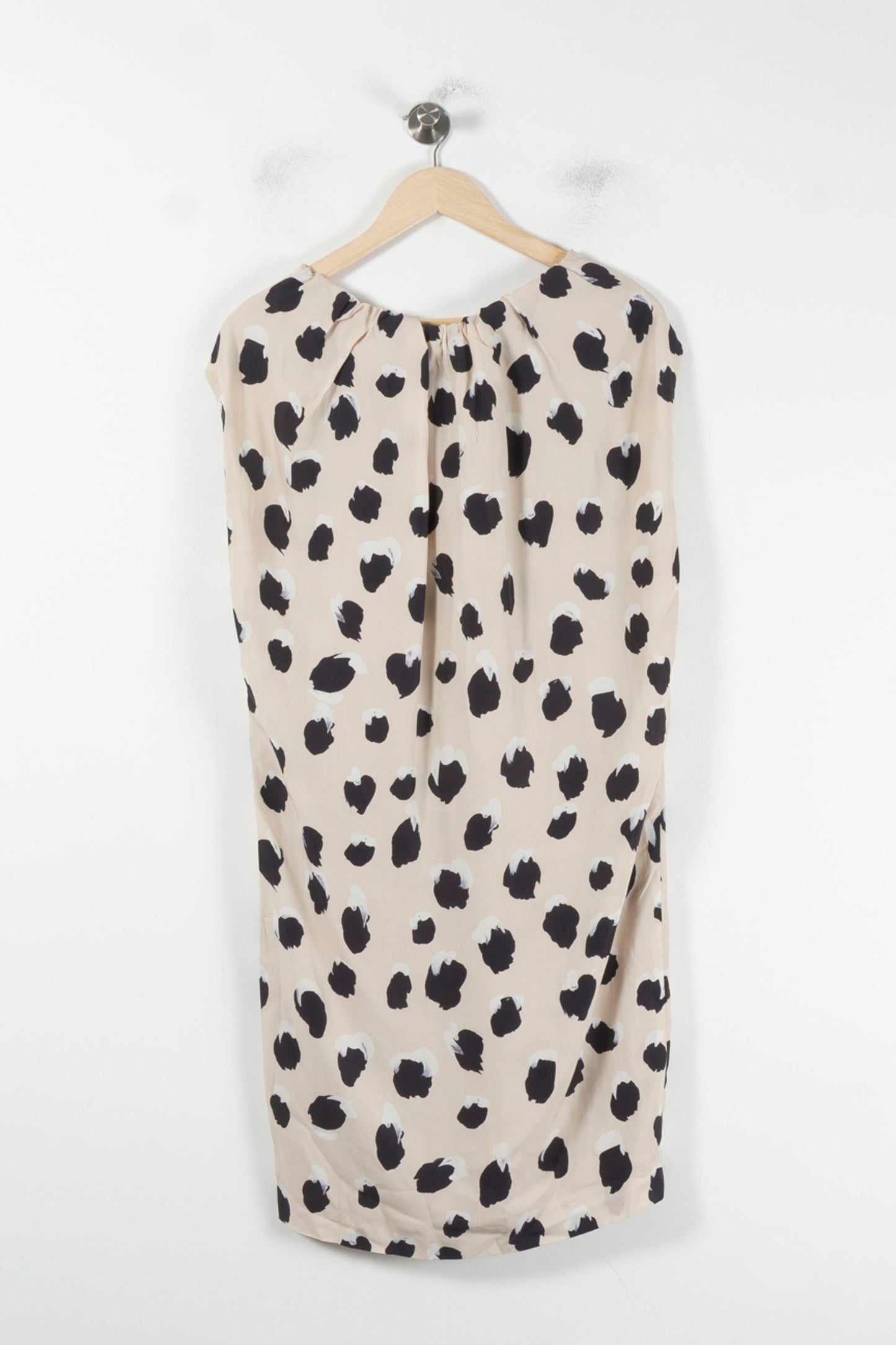 Robe Longue Beige et Noire - Taille S/36