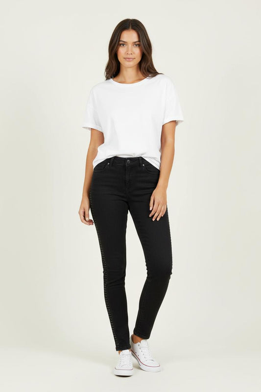 Jean Slim Noir - Taille M/38