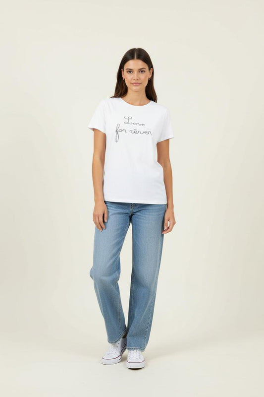 T-shirt Blanc - Taille M/38