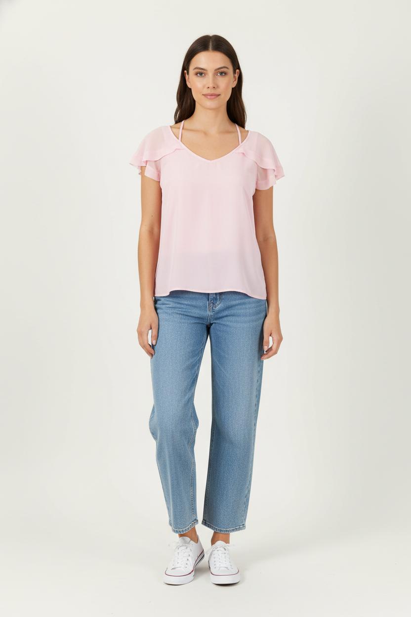 Blouse Rose - Taille S/36