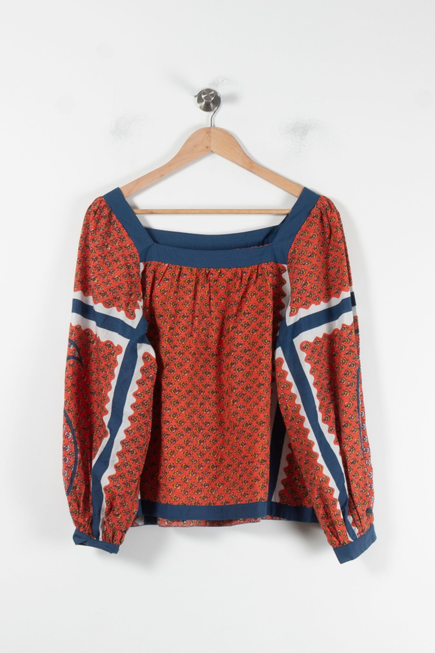 Blouse Rouge et Bleu - Taille XL/42