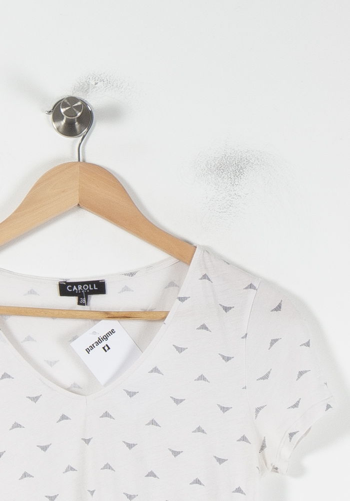 Tee-shirt Blanc - Taille M/38