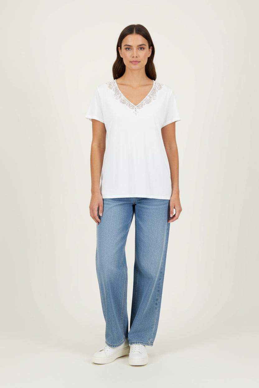 Tee-shirt Blanc - Taille L/40