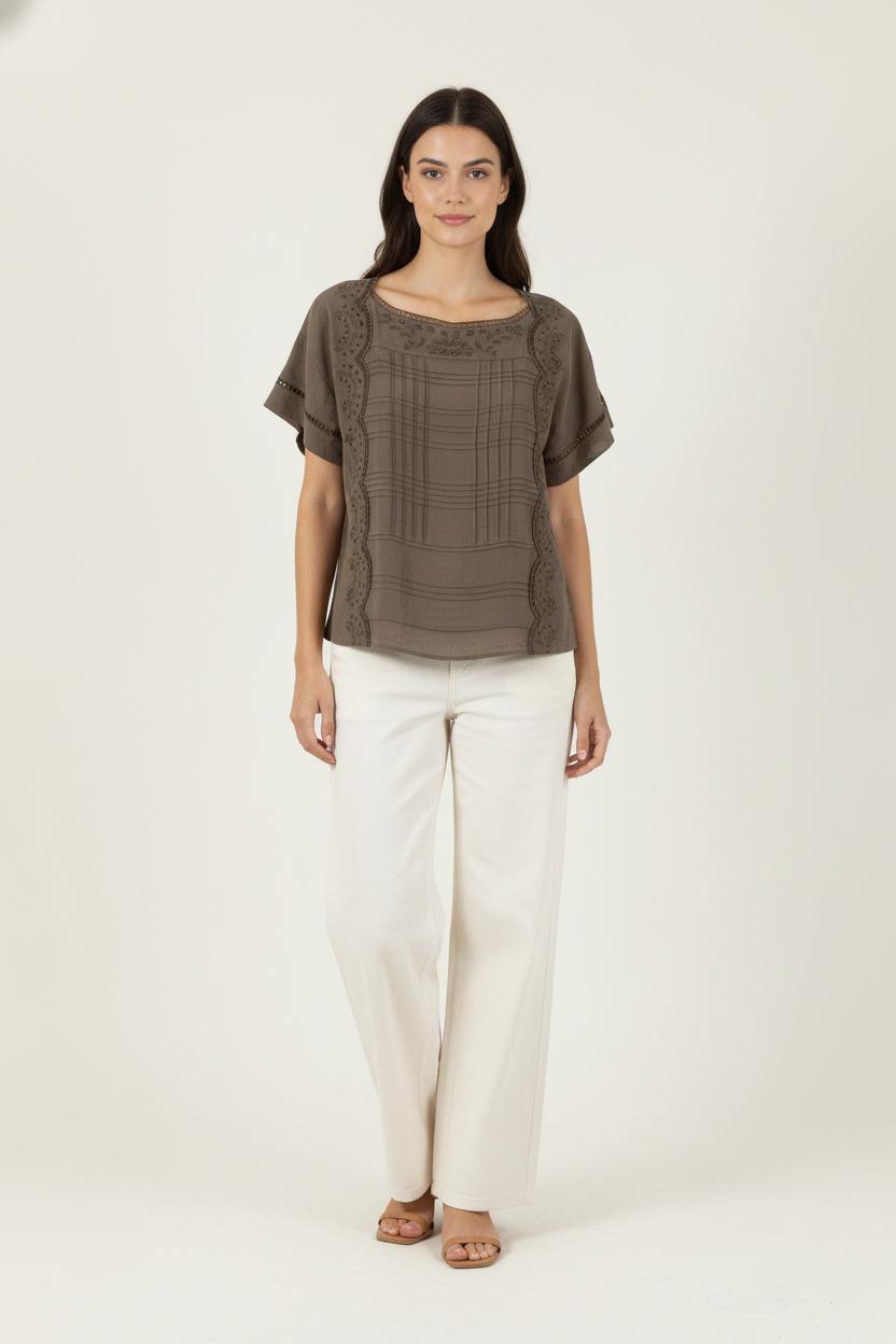 Blouse Verte - Taille S/36