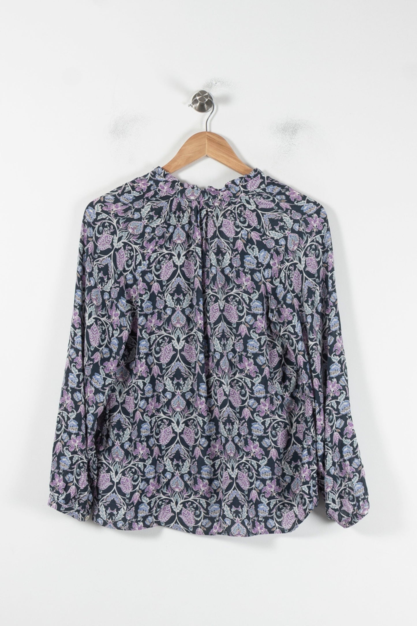 Blouse Violette et Noire - Taille M/38