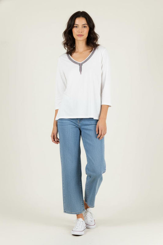 Tunique Blanche - Taille XXL/44