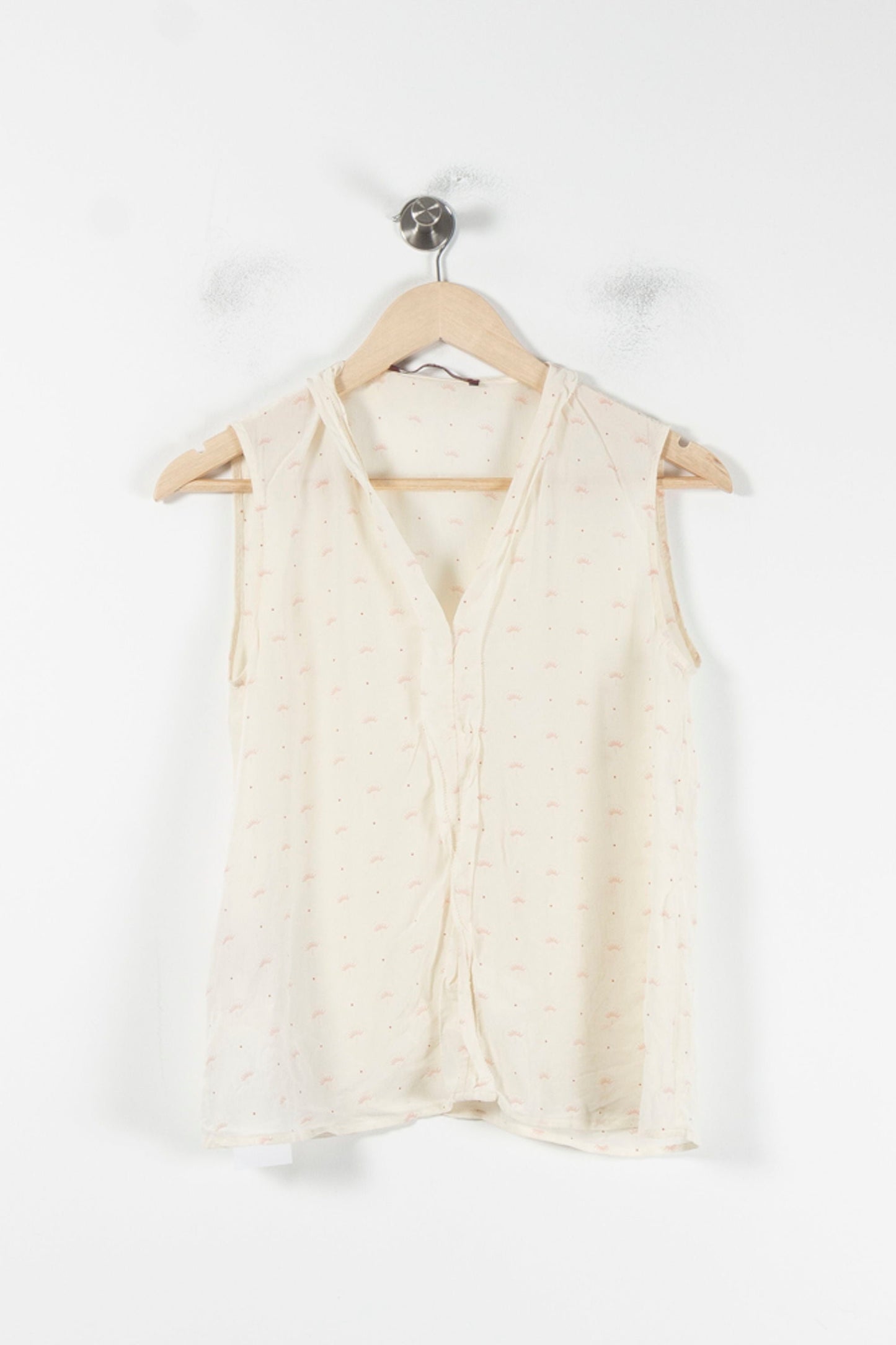 Blouse Écrue et Rose - Taille M/38